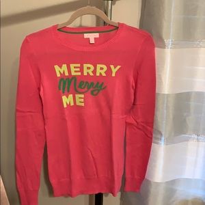 Lilly Pulitzer Pink & Green Sweater